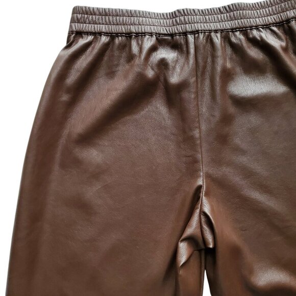 Black Tape Brown Wide Leg Pants - Picture 7 of 15